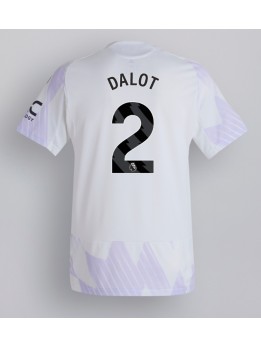 Manchester United Diogo Dalot #2 Gostujuci Dres 2025-26 Kratak Rukavima Manchester United Diogo Dalot #2 Gostujuci Dres 2025-26 Kratak Rukavima